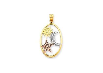 Three Tone Plated | Fashion Pendants